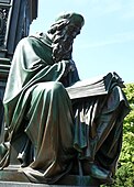 Bronze sculpture of Luther, 1868, Worms, Germany