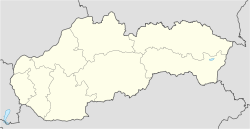 Čakany ubicada en Eslovaquia
