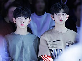 Euiwoong (left) and Hyeongseop (right)