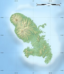 2007 Martinique earthquake is located in Martinique