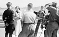 Filmmaker Leni Riefenstahl with Heinrich Himmler