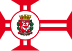 Flag of São Paulo (City), Brazil