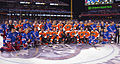 Philadelphia Flyers et New York Rangers taldeetako hockeylariak eta hockeylari ohiak.