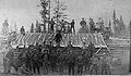 Image 10Loggers at Russell Camp, Aroostook County, ca. 1900 (from History of Maine)