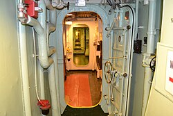 Passageway on the second deck