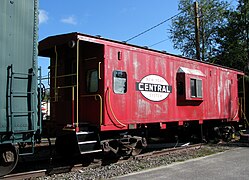 NYC caboose, Now in Utica, NY