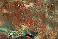 Central District, Botswana by Copernicus Sentinel-2A