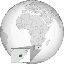 Местоположение на Лесото