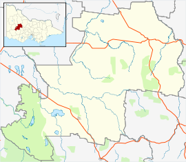 St Arnaud is located in Shire of Northern Grampians