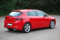 Opel Astra J BiTurbo (since 2012)