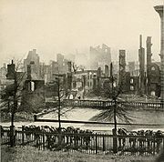 Ruins of Richmond after the Siege of Petersburg April 1865