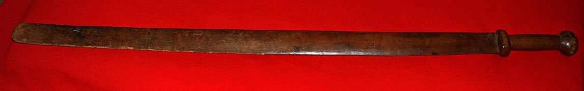 Coast Salish sword beater, North American west coast