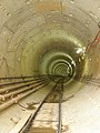 Ελληνικά: Τούνελ του Μετρό Θεσσαλονίκης. English: Tunnel of Thessaloniki's Metro.