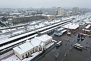 Podolsk railway station in 2020