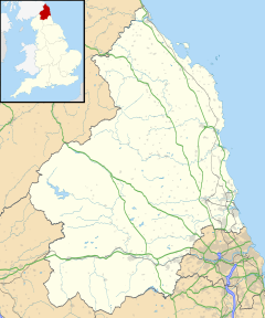 Acklington is located in Northumberland