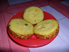 Bingka, a traditional Banjar dessert.