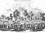 Johannisfestszene um 1840