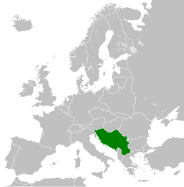 Regno di Jugoslavia - Localizzazione