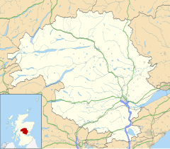 Amulree is located in Perth and Kinross
