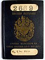 Prior to Irish independence, British passports were used