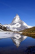 Гора Маттергорн, Швейцарія — пік, характерний для високогірної ерозії