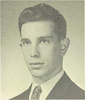 Bloomberg in Medford High School's 1960 yearbook