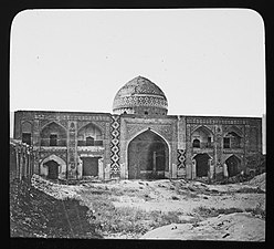 The mosque in late 19th century