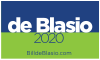 Bill de Blasio 2020 presidential campaign logo