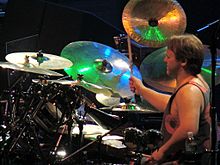 Jon Fishman performs with Phish at Madison Square Garden on December 3, 2009.