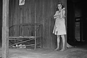 Fille de métayers, comté de Lauderdale. Août 1935