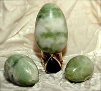 Jade eggs (or Yoni eggs) have been marketed for use in vaginal weightlifting.
