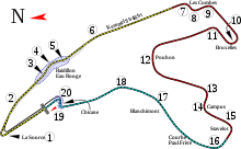 斯帕-弗朗科尔尚赛道 （Circuit de Spa-Francorchamps）