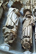 Saints Victoricus and Gentian West entrance, Amiens Cathedral