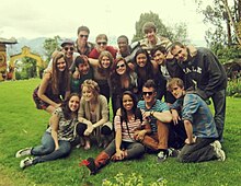 Mixed Company on tour in Ecuador in 2012.