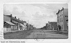 Main Street, Whitewood, 1913
