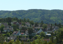 View of the Nodelandsheia area in Songdalen