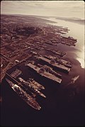 Mothballed ships in 1974