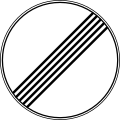 III-22 End of previous prohibitions
