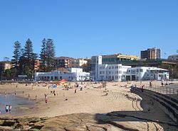 View of Cronulla Beach, looking south