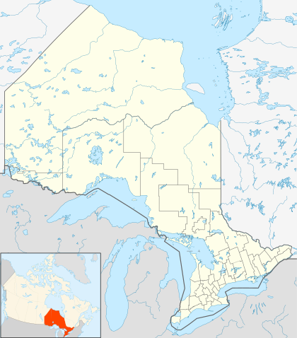 2005–06 OHL season is located in Ontario