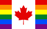 Canada Canadian pride Flag[78][79][80]