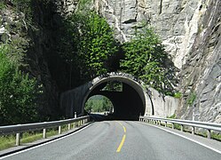 Hallingporten road tunnel