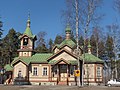 St. Nicholas Church in Joensuu (1887), perhaps the most notable wooden Orthodox church in Finland