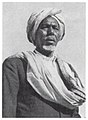 Sultan Abdillahi Deria, fourth Grand Sultan of the Somali Isaaq Sultanate, wearing a turban