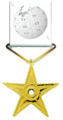 This Award is long overdue and well-earned. I found you really deserving of the award Order of the Upholder of Wiki: presented to you with regards to everything you have contributed to Harry Potter. (Dragix)