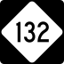 North Carolina Highway 132 marker