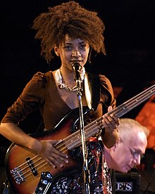 Spalding performing in 2009