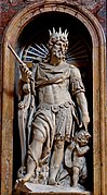 Statue de David par Nicolas Cordier, Rome.