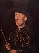 Јан ван Ајк, Портрет Бодва де Ланва. (1435)
