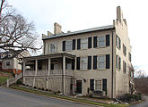 Gamon-Hoss House, 204 E. Main Street, built circa 1830; Federal style with Greek Revival influences